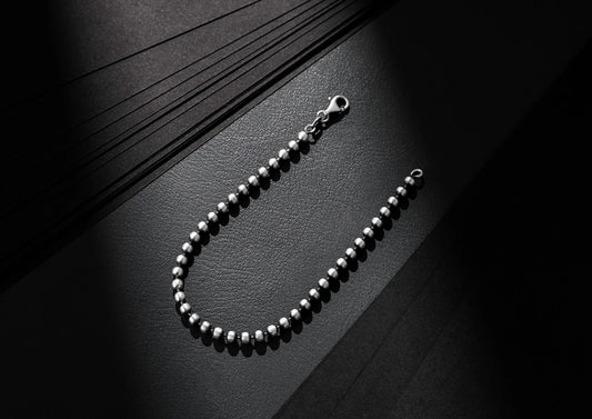 Bead Chain Bracelet For Men By Orionz Jewels