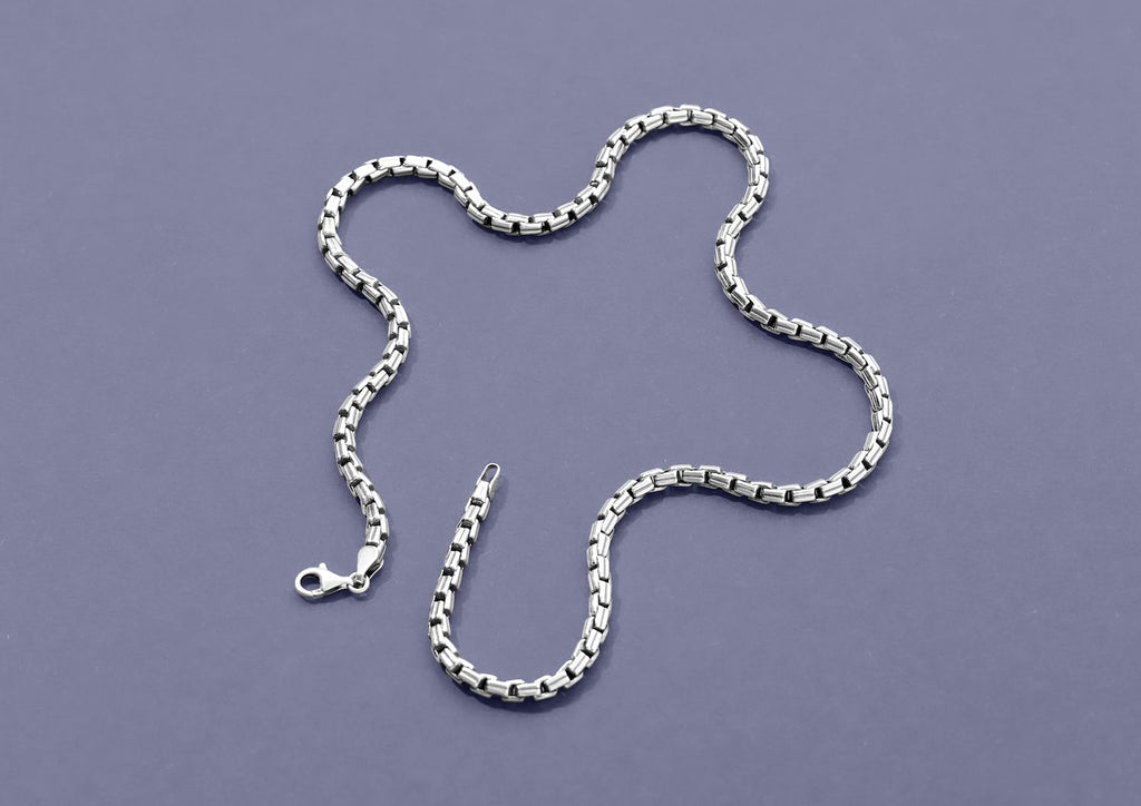 Classic Box Link Chain For Gents By Orionz Jewels