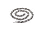 Cosmic Chant Oxidised Silver Chain For Men By Orionz Jewels