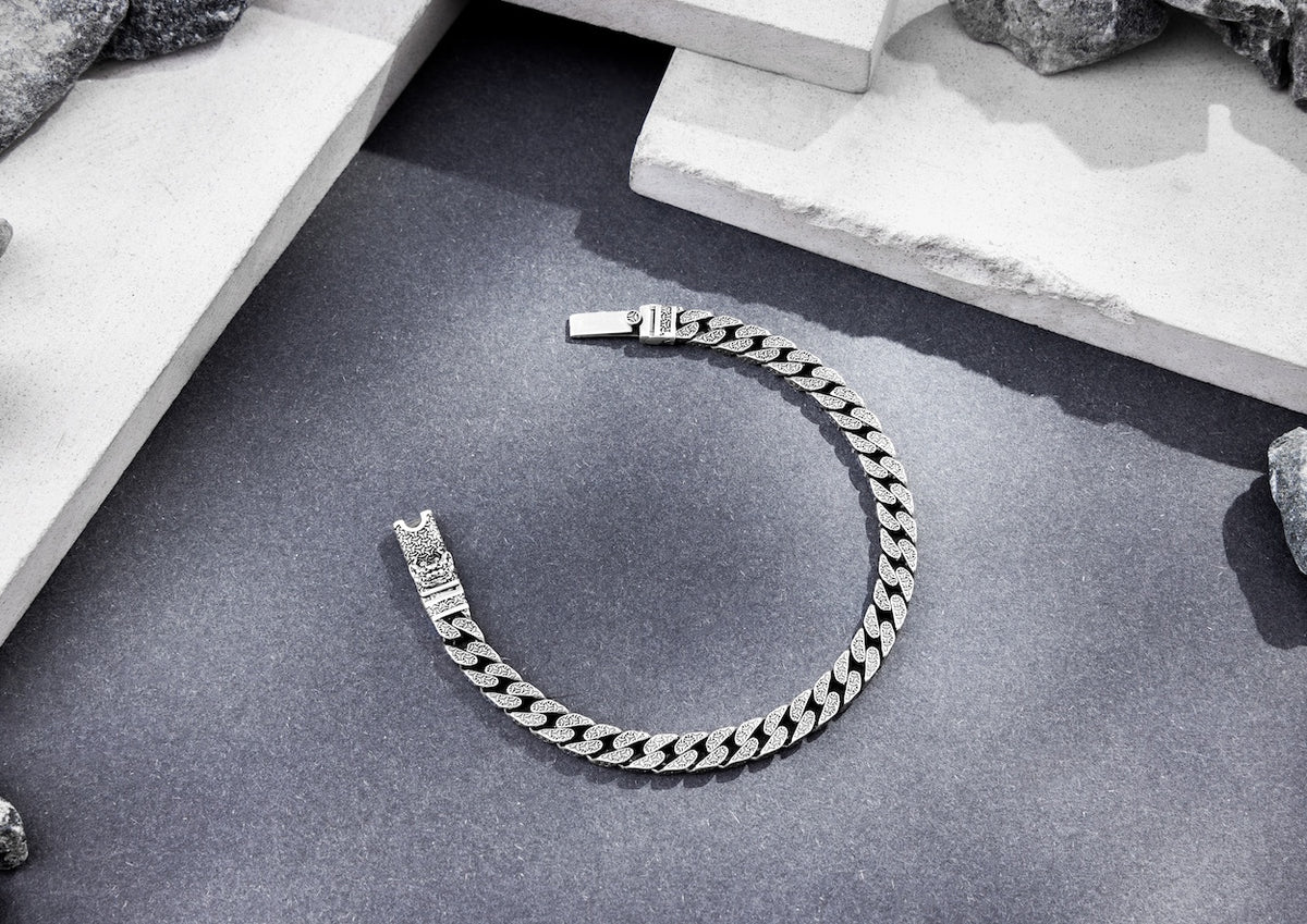 Cuban Code Men's Bracelet By Orionz Jewels
