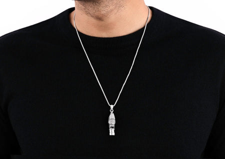 Eagle Call Whistle Pendant For Boys By Orionz Jewels