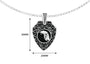 Eagle Shield Silver Pendant And Locket For Men By Orionz Jewels