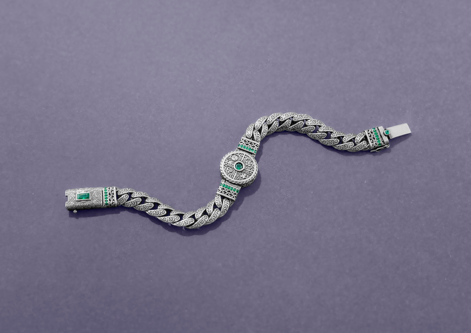 Emerald Templar Bracelet
