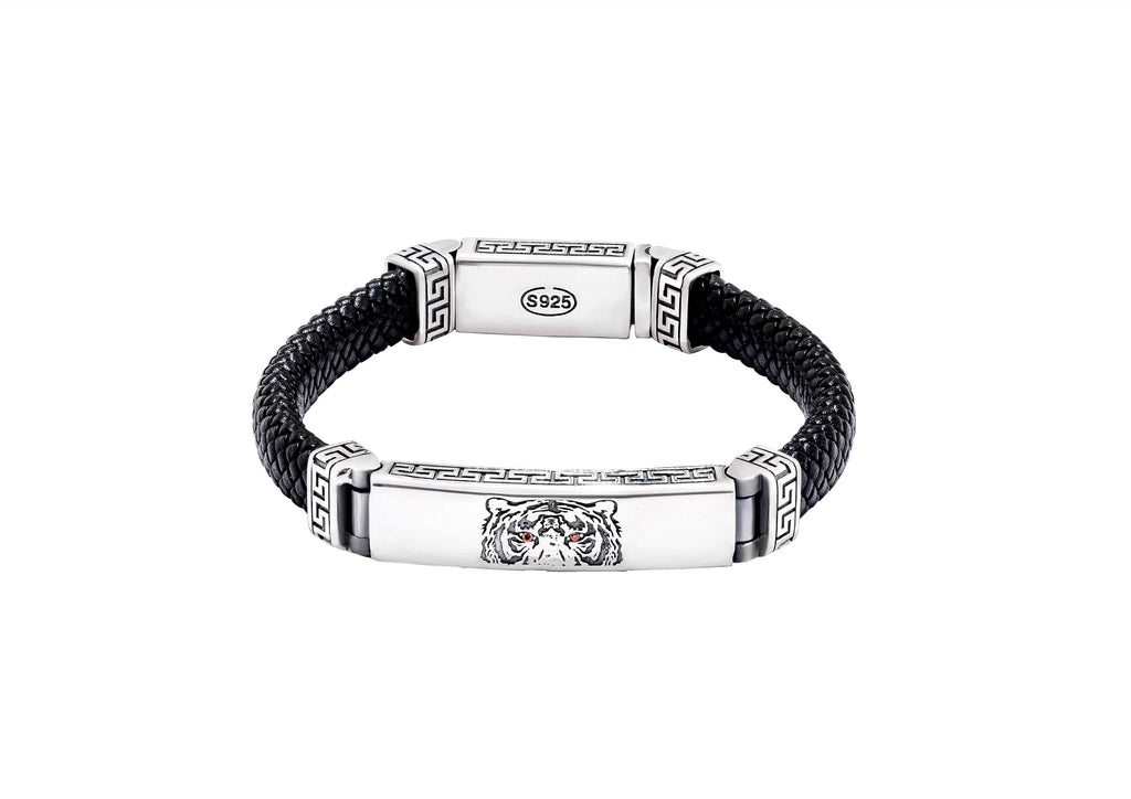Eye Of The Tiger Wrist Band For Men By Orionz Jewels