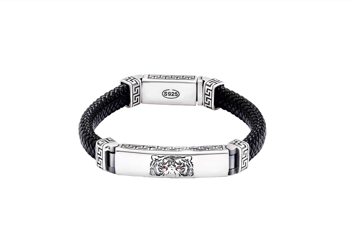 Eye Of The Tiger Wrist Band For Men By Orionz Jewels