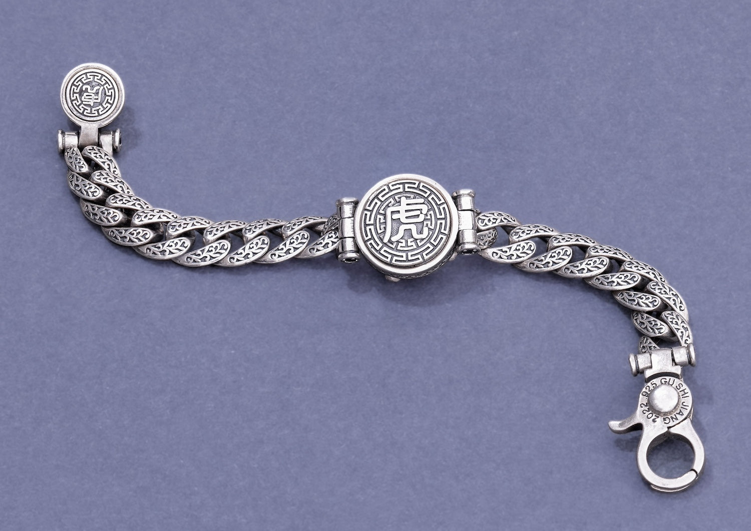Fearless Tiger Rotating Bracelet For Men By Orionz Jewels