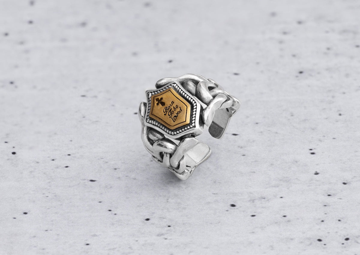 Forever Loved Mens Ring In Silver By Orionz Jewels
