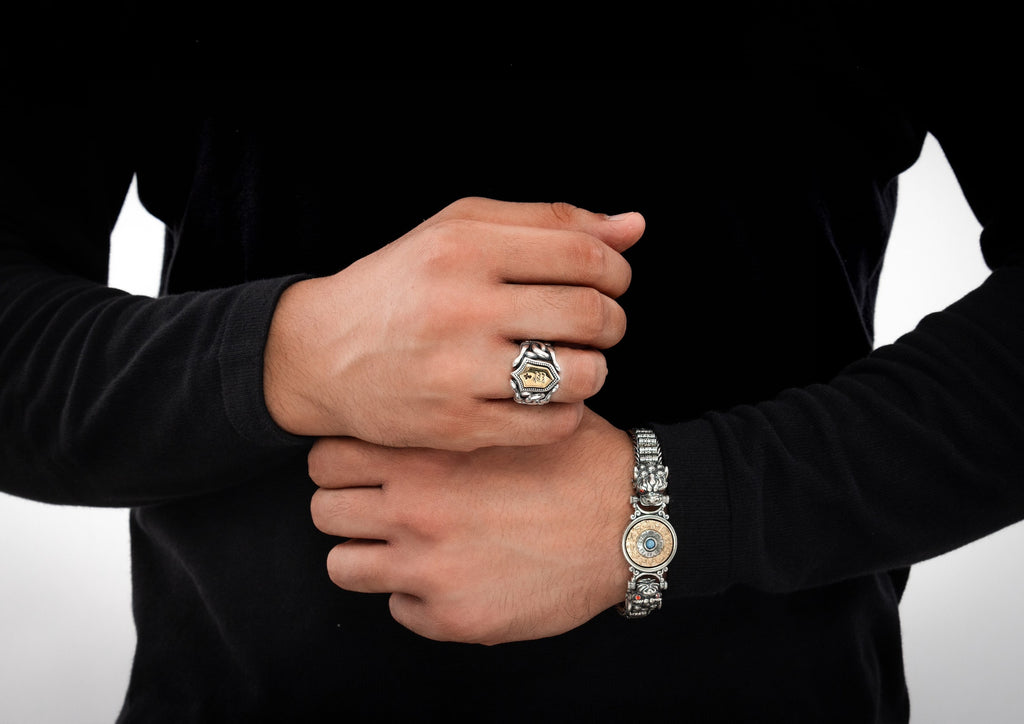 Forever Loved Mens Ring In Silver By Orionz Jewels