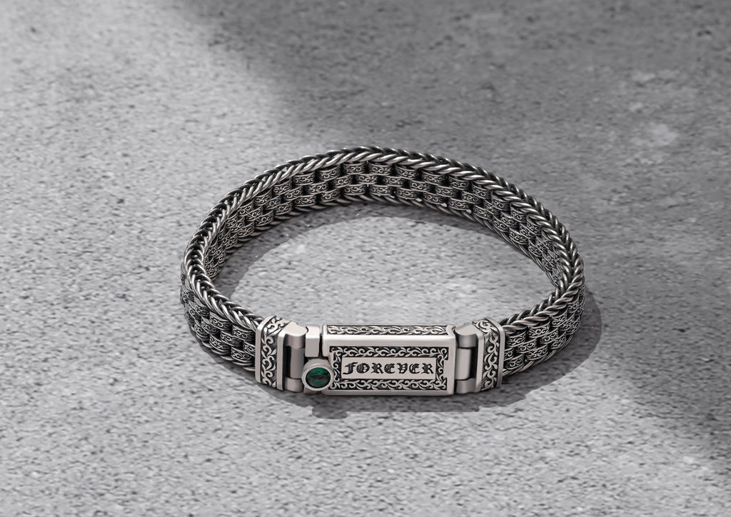 Silver Bracelet - Order Mens Silver Jewellery Online — KO Jewellery