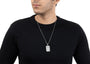 Geometric Dog Tag Pendant By Orionz Jewels