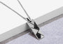 Geometric Obsidian Dog Tag By Orionz Jewels