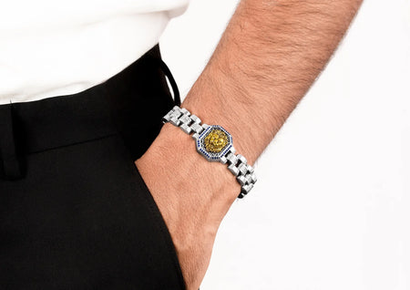 Golden Throne Bracelet For Men By Orionz Jewels