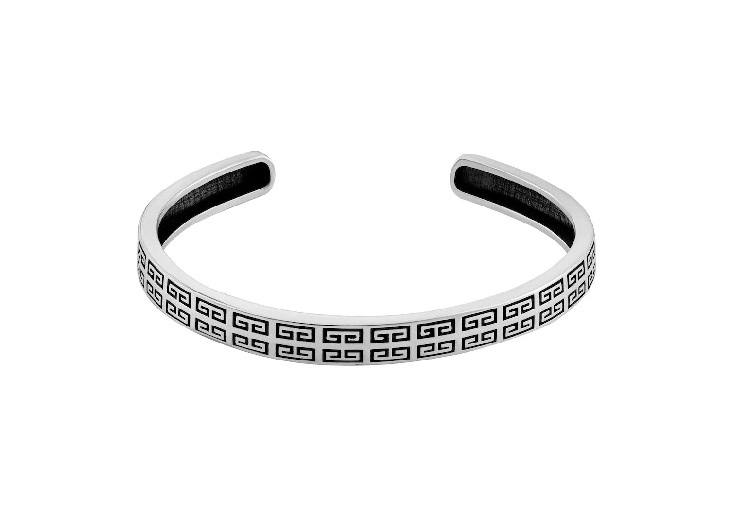 Greco Edge Cuff Bracelet For Men By Orionz Jewels