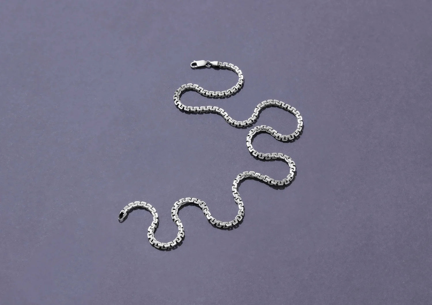 Gridlink Silver Chain For Men By Orionz Jewels