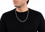 Gridlink Silver Chain For Men By Orionz Jewels