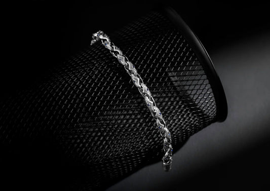 Helix Wave Bracelet For Men By Orionz Jewels