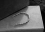 Hexa Crown Bracelet For Men In Green Stone