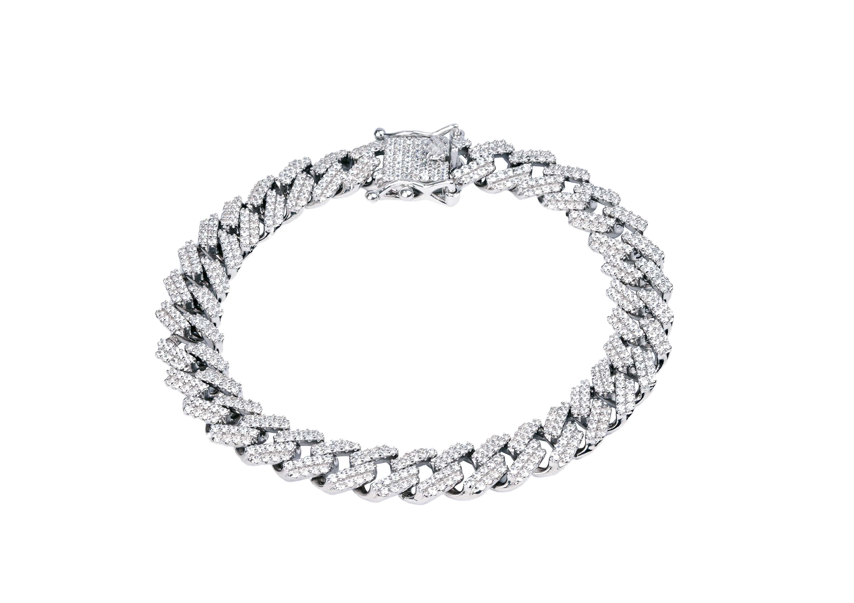 12mm Iced Out Gucci Link Bracelet – ICED OUT