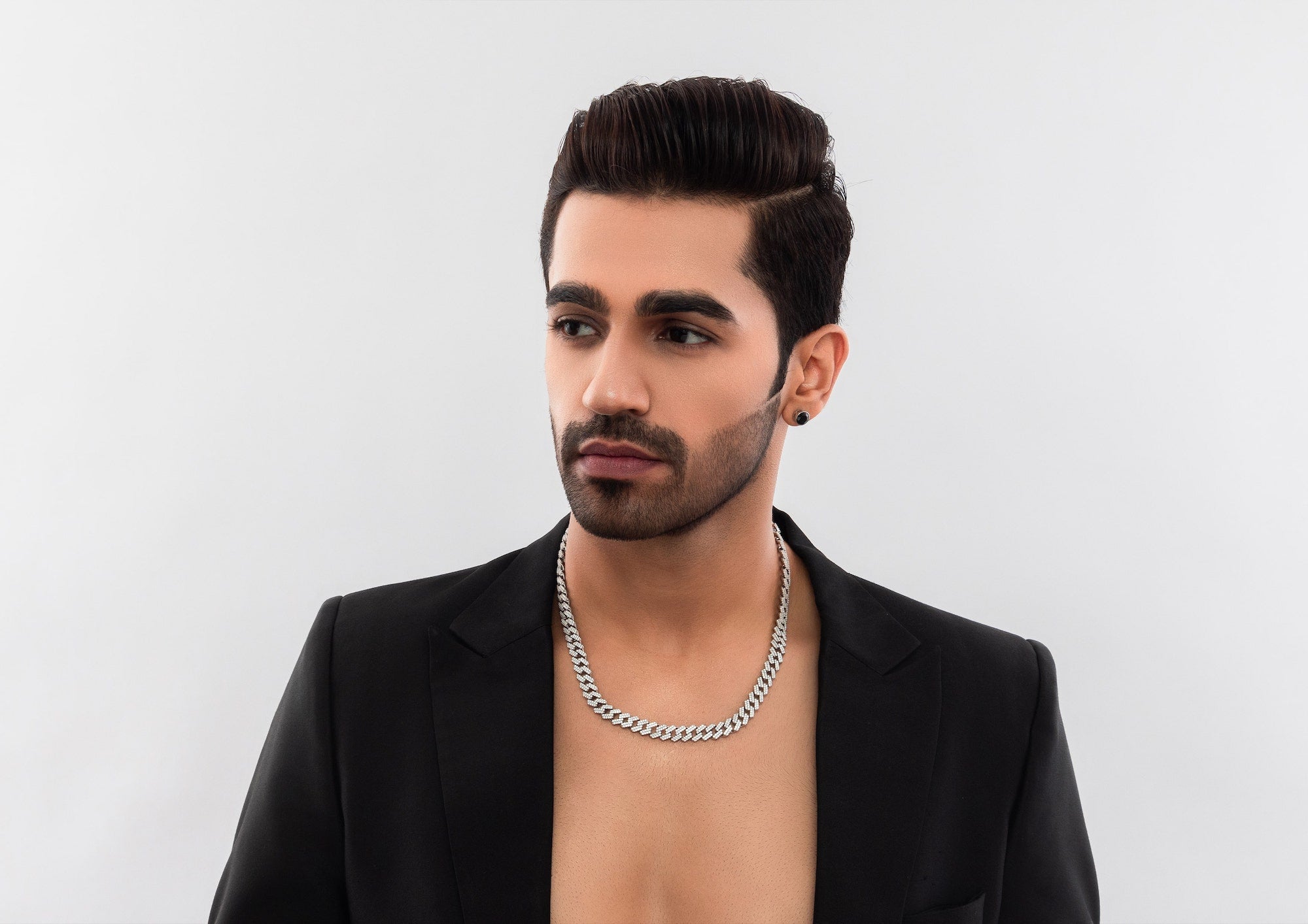 Iced Out Cuban Link Neck Chain For Men | Orionz Jewels