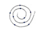 Indigo Crown Link Chain For Men By Orionz Jewels