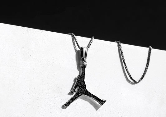 Jordan Dark Iced Pendant By Orionz Jewels