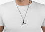 Jordan Dark Iced Pendant By Orionz Jewels