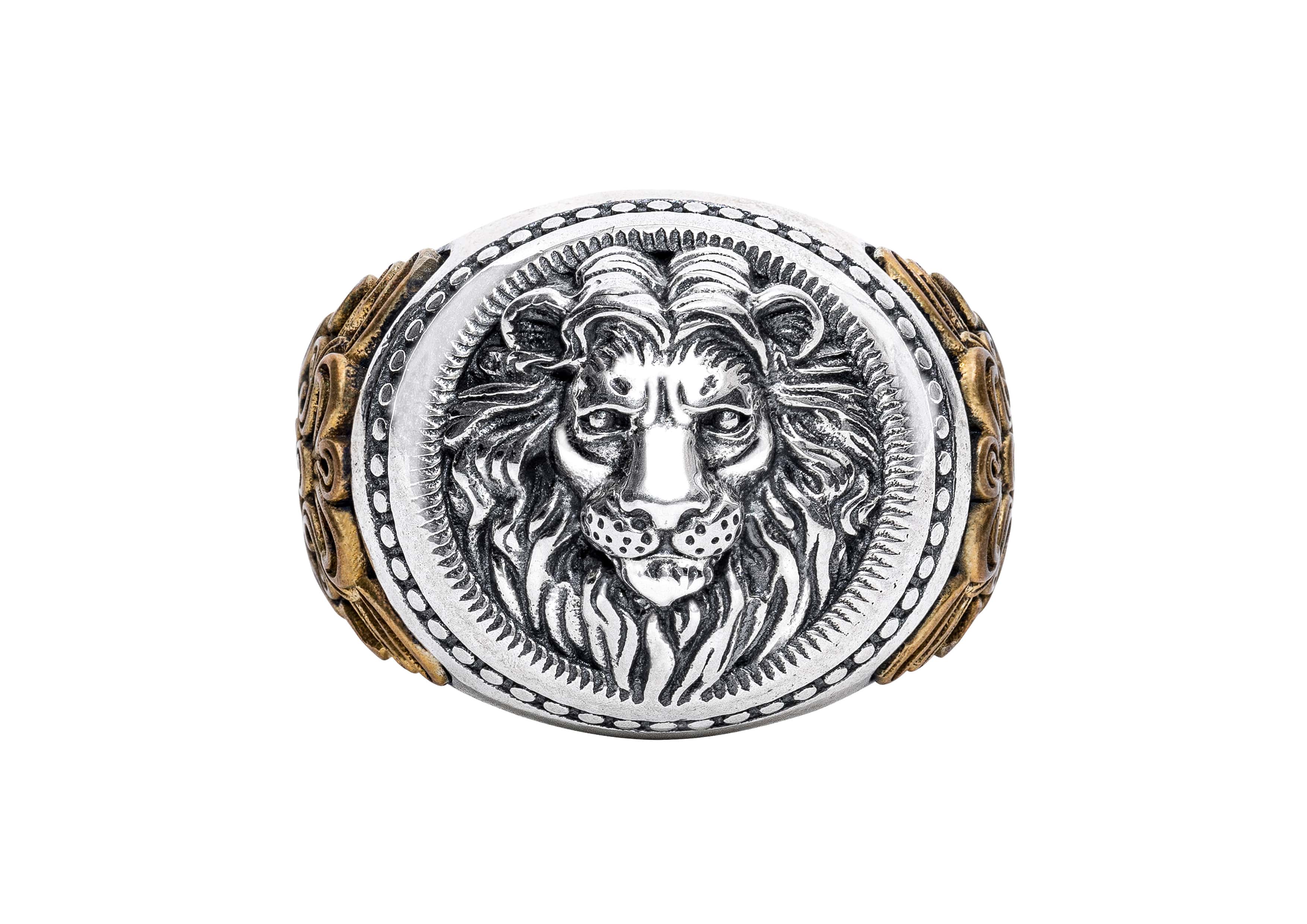 King Of The Jungle Silver Ring For Men By Orionz Jewels