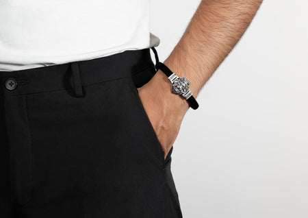 Lion King Wrist Band For Men By Orionz Jewels
