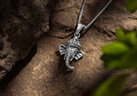Lord Ganesh Face Pendant In Silver By Orionz Jewels