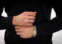 Lucky Star Oxidised Silver Ring For Men By Orionz Jewels