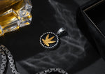 Mary Jane Cannabis Pendant By Orionz Jewels