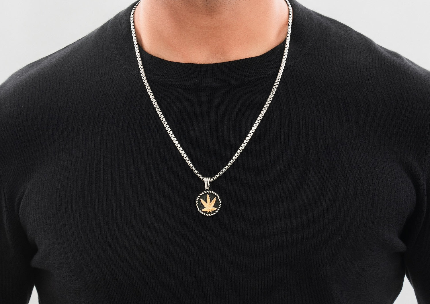 Mary Jane Cannabis Pendant By Orionz Jewels