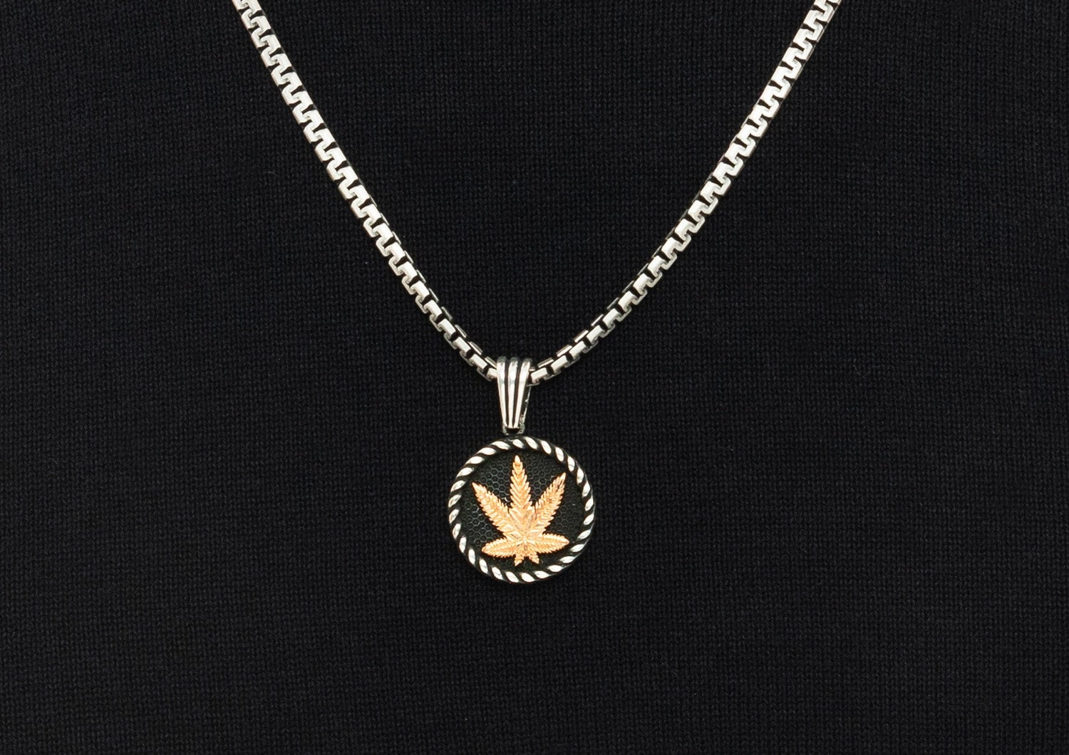 Mary Jane Cannabis Pendant By Orionz Jewels