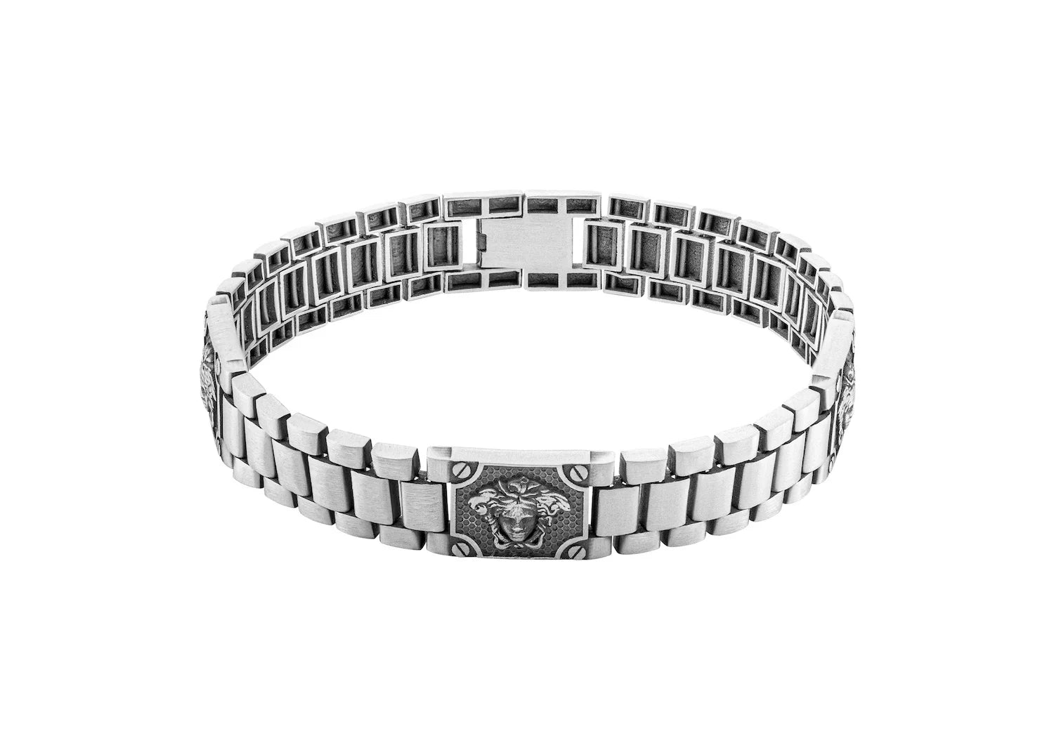 Medusa Link Bracelet For Men By Orionz Jewels