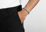 Multi Faceted Box Link Bracelet For Men By Orionz Jewels
