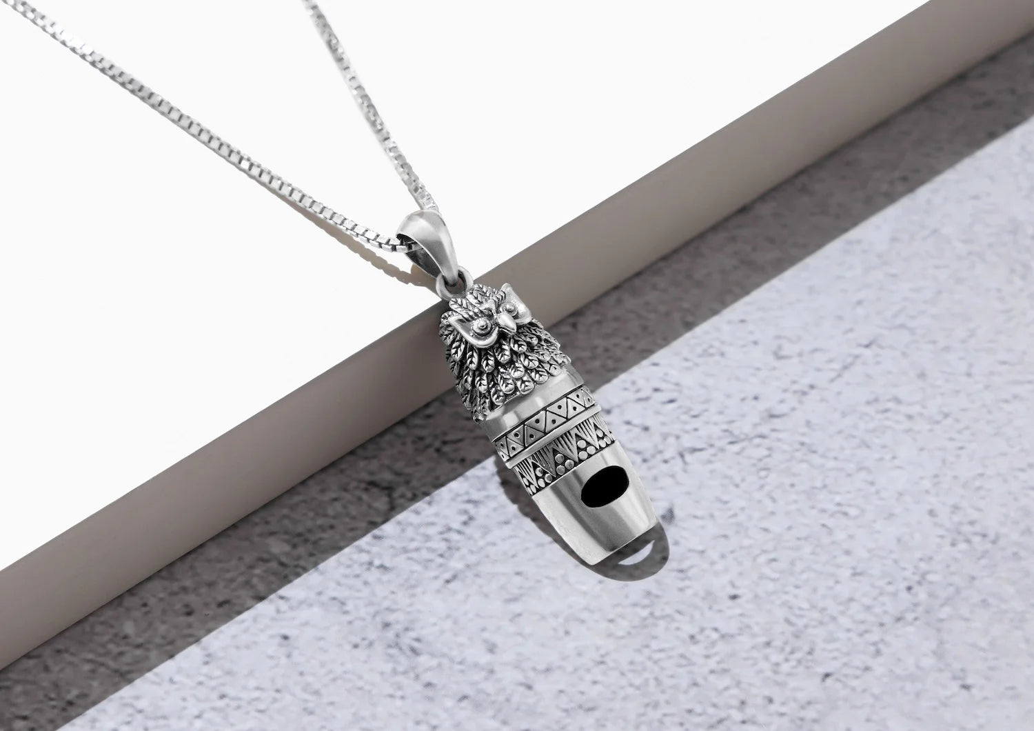 Night Owl Whistle Pendant For Boys By Orionz Jewels