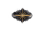 North Star Mens Oxidised Silver Ring By Orionz Jewels