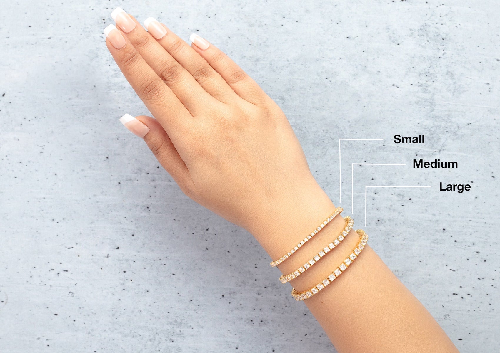 Diamond Bracelets For Women In Silver