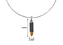 Obsidian Bullet Pendant For Men By Orionz Jewels
