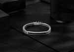 Obsidian Link Bracelet For Men By Orionz Jewels