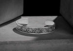 Omkar Sterling Silver Kada For Men By Orionz Jewels