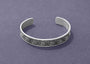 Omkar Sterling Silver Kada For Men By Orionz Jewels