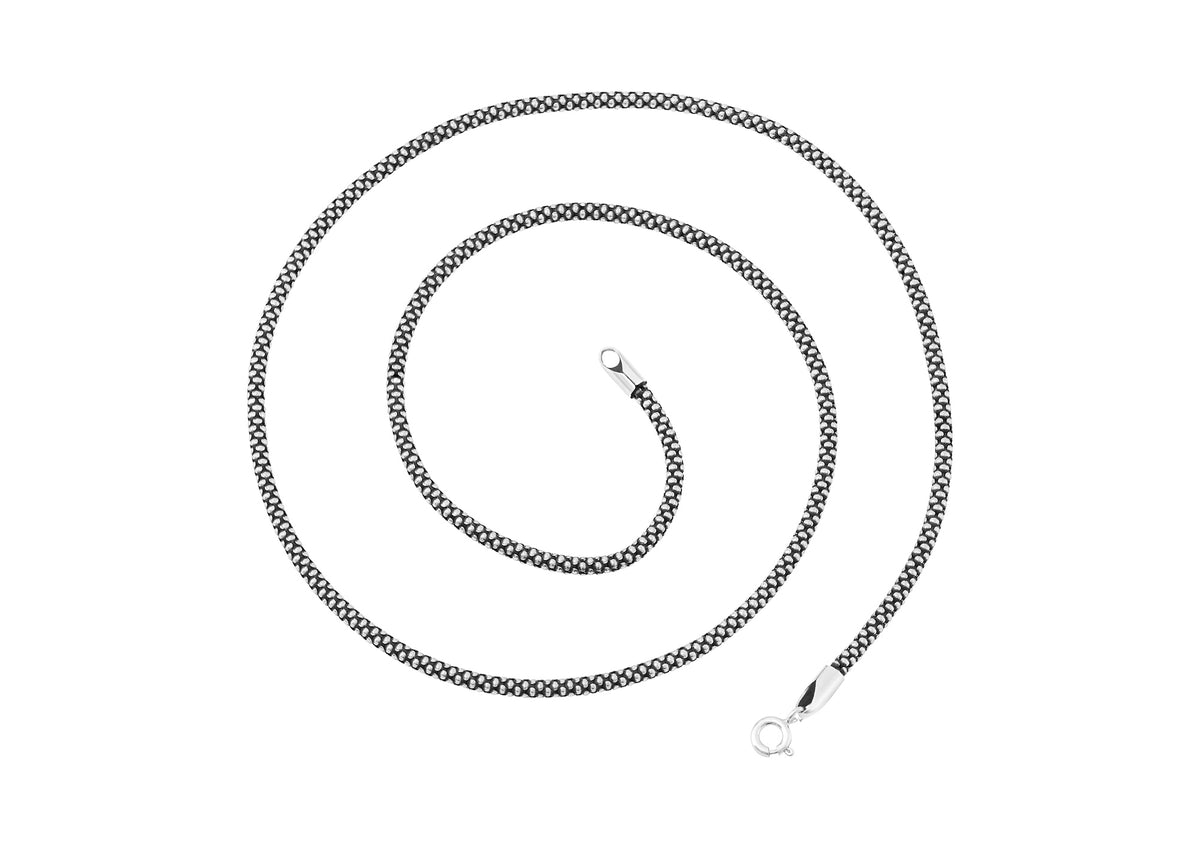 Popcorn Textured Chain For Men By Orionz Jewels