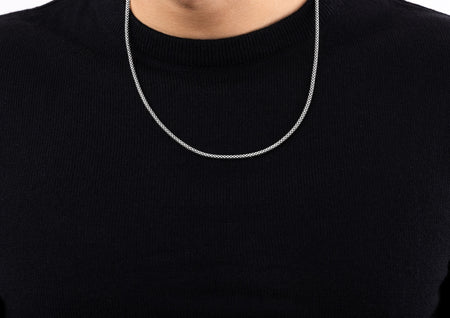 Popcorn Textured Chain For Men By Orionz Jewels