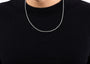 Popcorn Textured Chain For Men By Orionz Jewels
