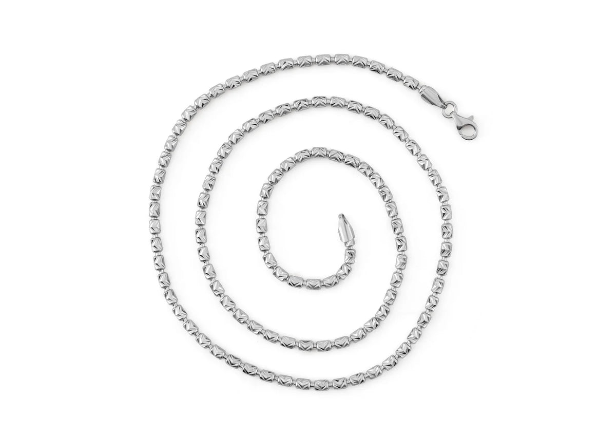 Prism Silver Chain For Men By Orionz Jewels