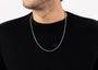Prism Silver Chain For Men By Orionz Jewels