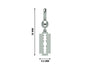 Razor Blade Drop Earring For Men By Orionz Jewels