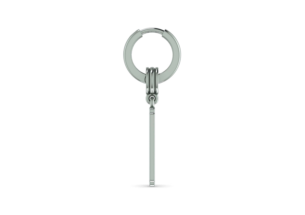 Razor Blade Drop Earring For Men By Orionz Jewels