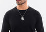 Razor Blade Pendant For Men By Orionz Jewels